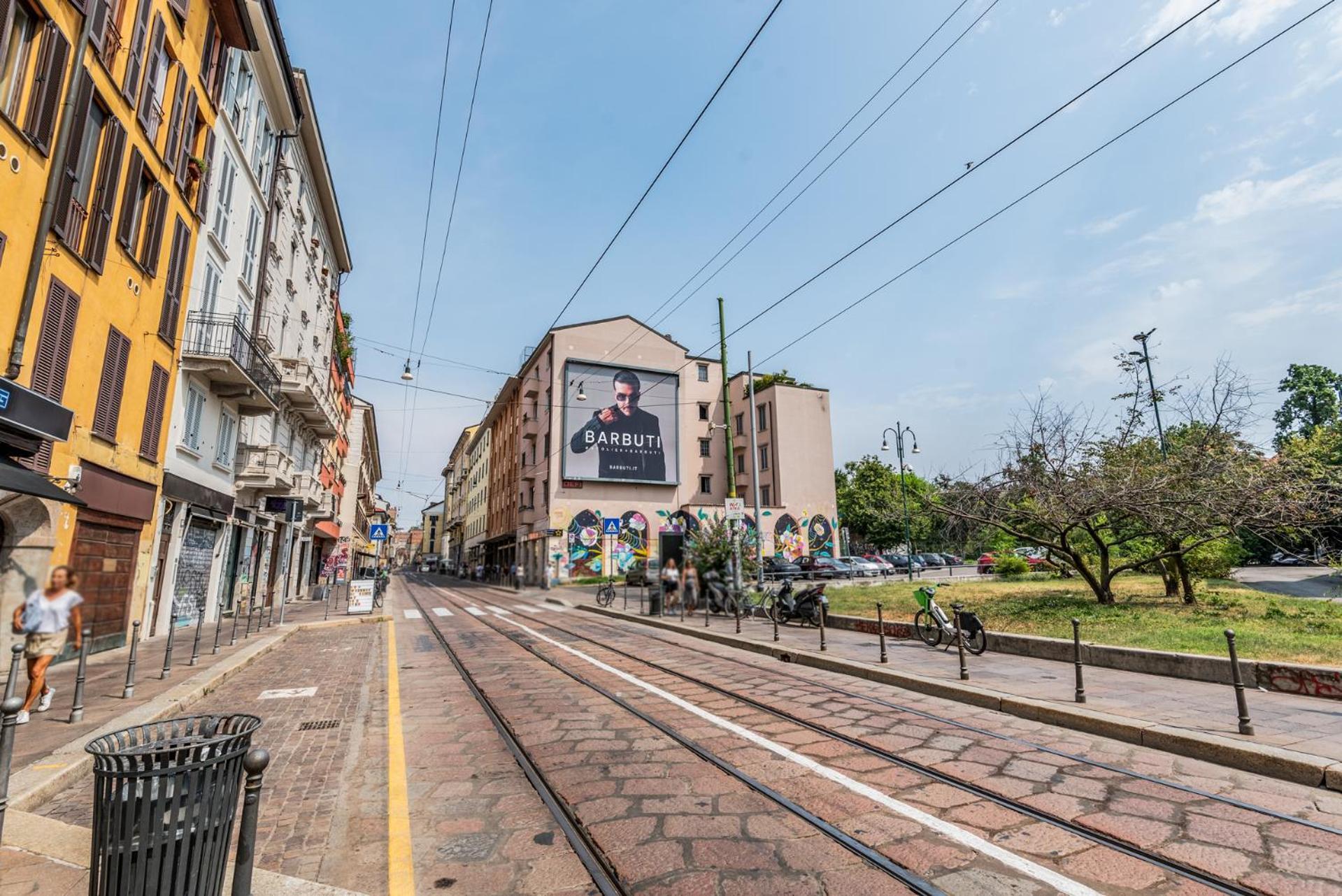 Milano 2 Pax Wi-Fi Porta Ticineseアパートメント エクステリア 写真
